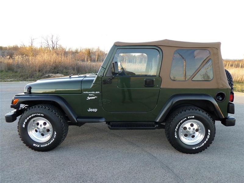 1997 Jeep wrangler factory colors #2