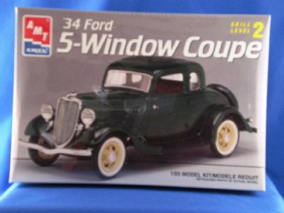 AMT '34 Ford 5-Window Coupe MIB