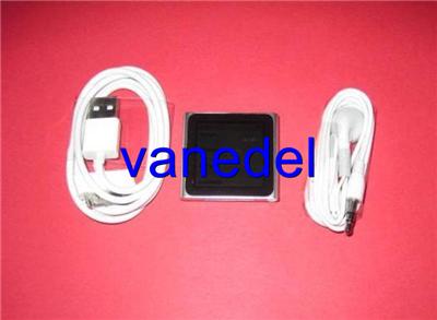 Ipod Generation on Apple Ipod Nano 6th Gen 8gb Graphite Silver Mp3 Player Free