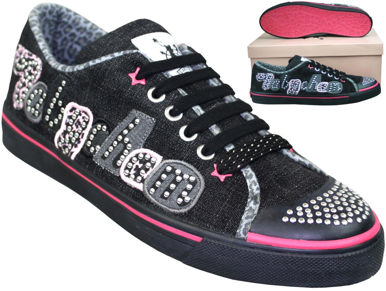 babycham canvas pumps
