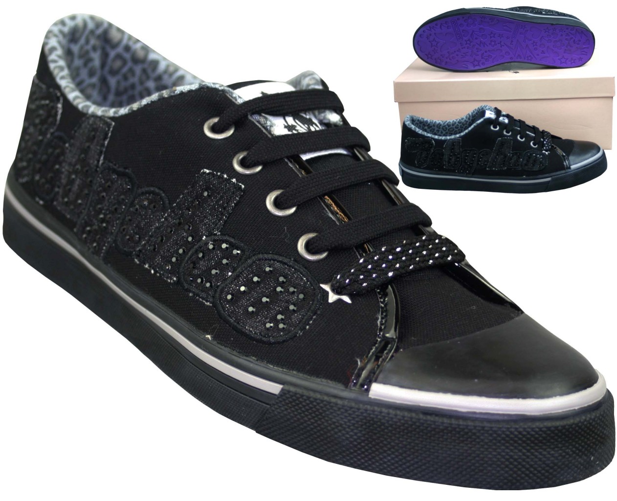 babycham canvas pumps