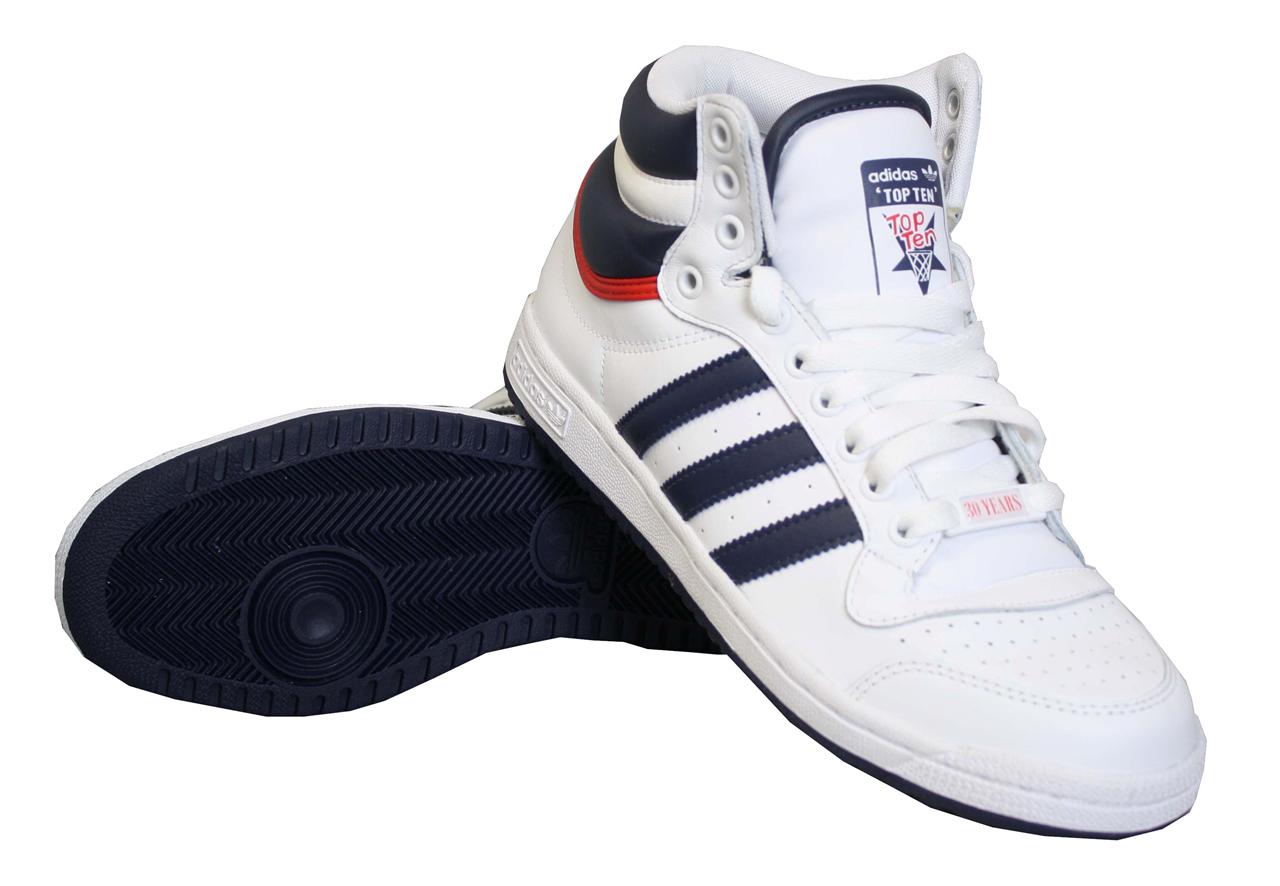 adidas hi top trainers mens