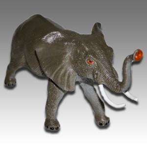 toy elephant plastic