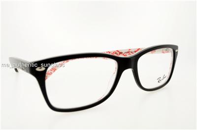 Ray ban glasses with red writing inside clearance