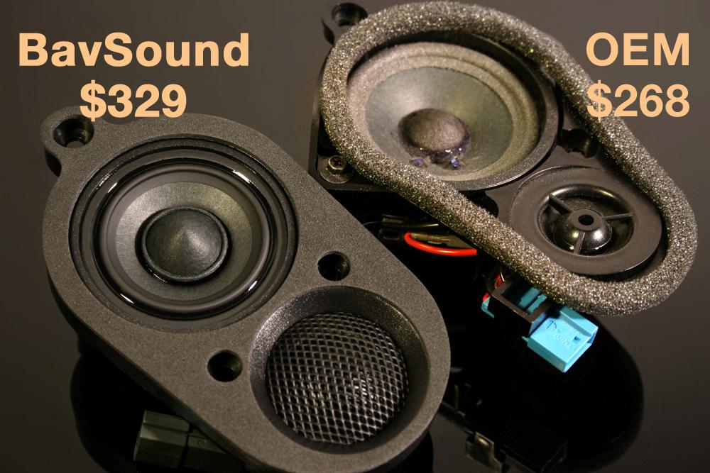 BMW E46 Sedan/Coupe/Convertible Speaker Upgrade Kit for cars w/Harman