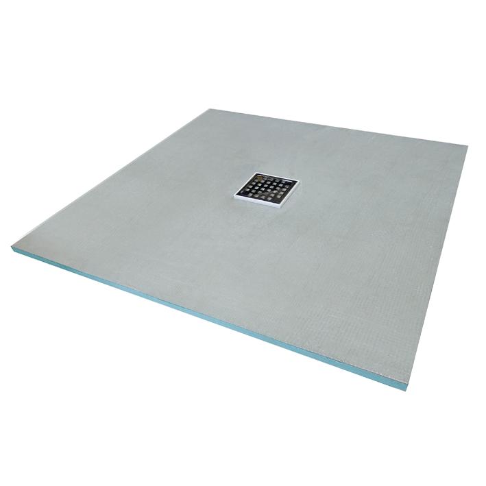 Showerlay Wetroom Shower Tray With Free Fast Flow Drain 1x1m like