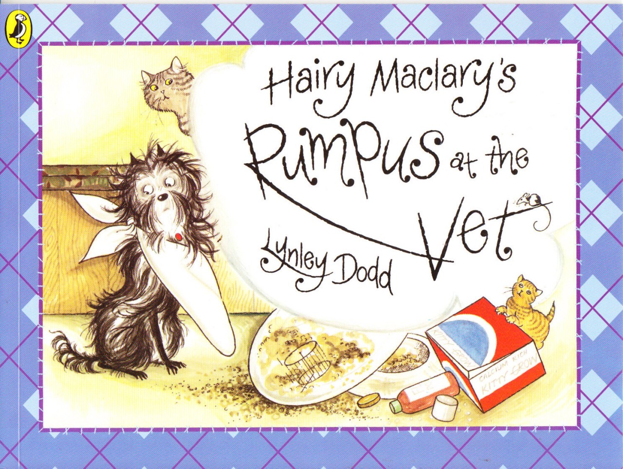 NEW, LYNLEY DODD, HAIRY MACLARY MINI BOARDED BOOK. 9 BY 9CM NEW, LYNLEY DODD, HAIRY MACLARY MINI BOARDED BOOK. 9 BY 9CM