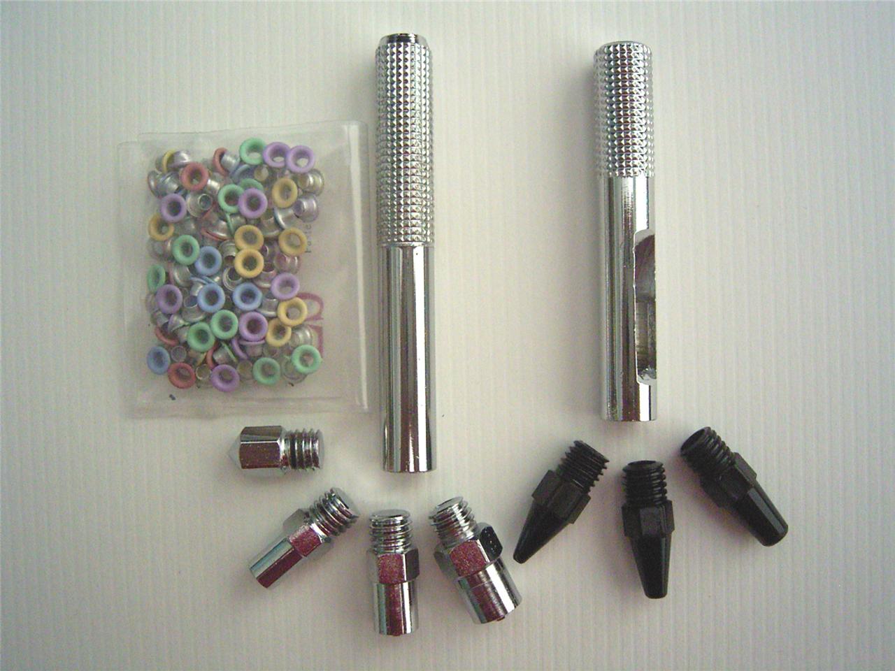 BB EYELET KIT eyelet setter hole punch 100 eyelets eBay
