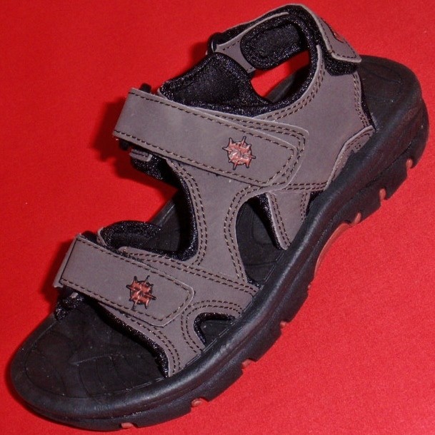 New Boy's Youth's Brown Nevados Drift Hiking Sport Athletic Sandals