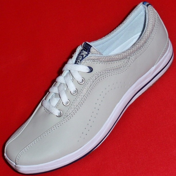 New Women's Keds Stretch Beige Fashion Walking Athletic Sneakers Casual