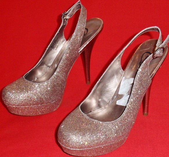 Candies Glitter Shoes