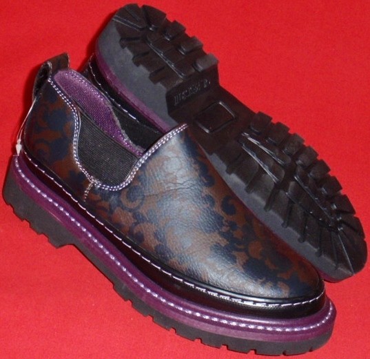 Details about NEW Women's WESTERN CHIEF ROMEO Black/Purple Loafers