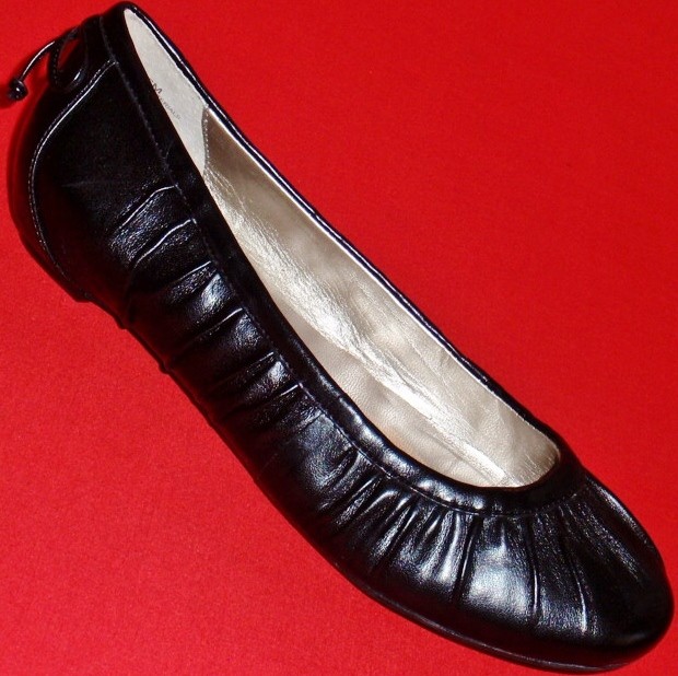 NEW-Womens-STEPHANIE-Black-Slip-On-Flats-Loafers-Fashion-Casual-Dress-Shoes