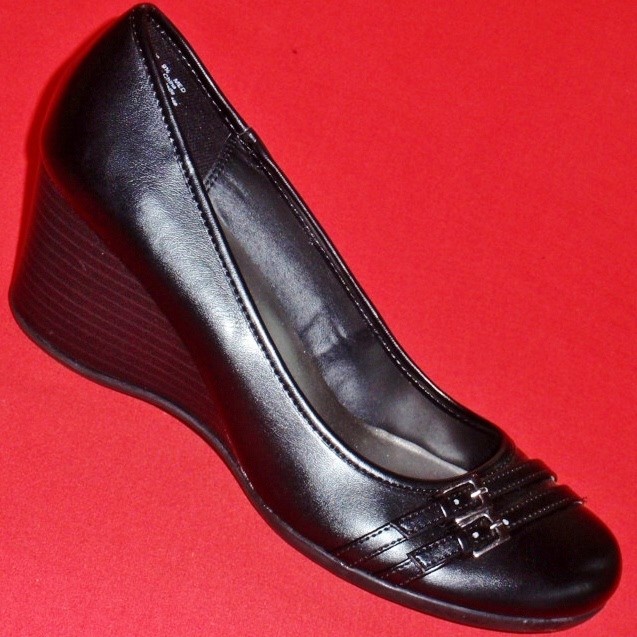New Men's Apt 9 Reid Black Leather Loafers Slip on Formal Casual