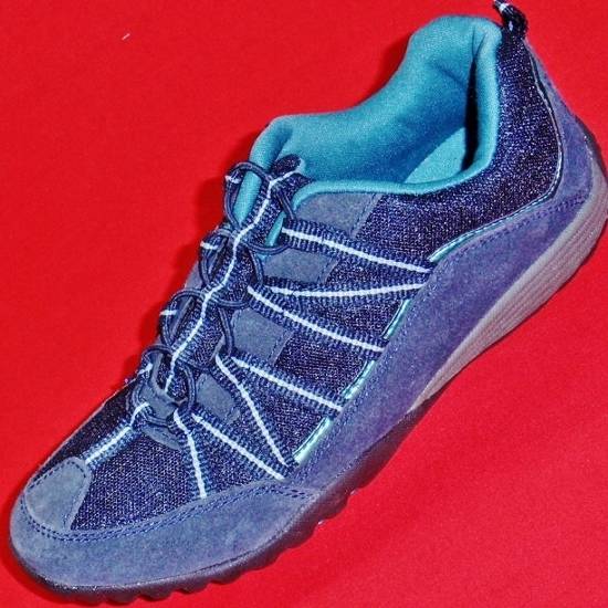 NEW-Womens-CROFT-BARROW-JORDANA-Navy-Blue-Slip-on-Walking-Fashion-Casual-Shoe