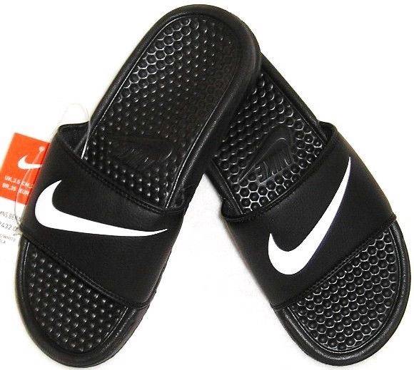 nike benassi swoosh slides mens