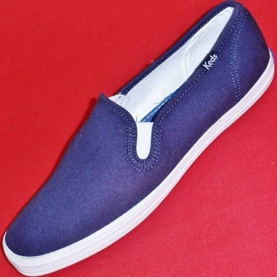 keds slip on canvas sneakers