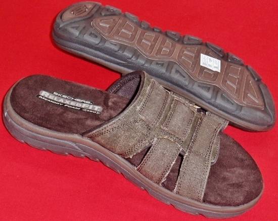 skechers memory foam sliders
