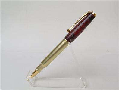 A Jarrah Burl Cartridge Ballpoint  Pen