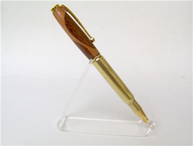 Walnut and Cherry wood Cartridge Ballpoint  Pen