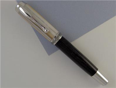L.E Statesman Alt.Marble/ Ebony Fountain Pen 18K G Nib