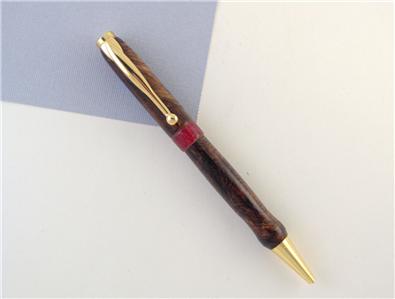 Honduras Rosewood Burl a unique Ballpoint Pen