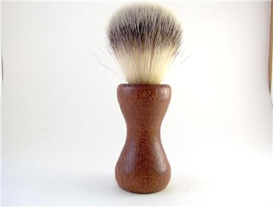 Lace Wood and Synthetic Nylon Shaving Brush