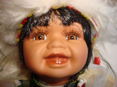 cathay collection indian porcelain doll