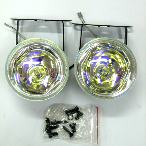 FOG LIGHTS CITROEN C1 C2 C3 C4 C5 ZX XM 95mm 12V H3 55W RAINBOW