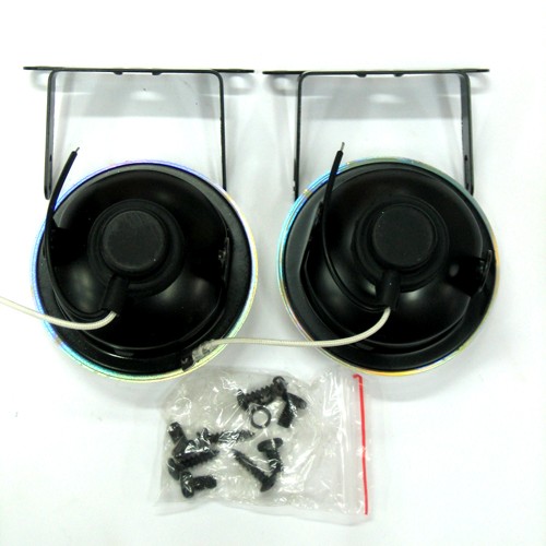 FOG LIGHTS CITROEN C1 C2 C3 C4 C5 ZX XM 95mm 12V H3 55W RAINBOW