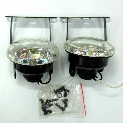FOG LIGHTS CITROEN C1 C2 C3 C4 C5 ZX XM 95mm 12V H3 55W RAINBOW