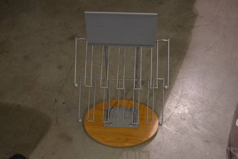 PRO SHOP GOLF BALL SLEEVE RACK COUNTER TOP DISPLAY eBay