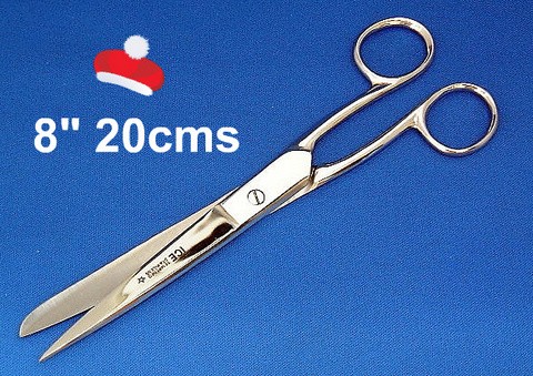 HOUSE SCISSORS, CHOOSE 6", 7" or 8" STAINLESS STEEL, MADE IN UK.GREAT GIFT! - Picture 4 of 4