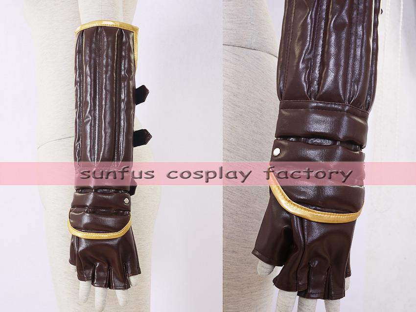 Harry Potter movies Leg & Arm guard Gloves cosplay Quidditch costume