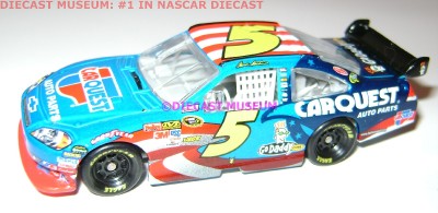  Quest on Mark Martin  5 Hororing Soldiers Carquest 2010 Diecast   Ebay