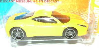 Ferrari  Italia Yellow on Ferrari 458 Italia Yellow Hot Wheels Diecast 2010 2011   Ebay