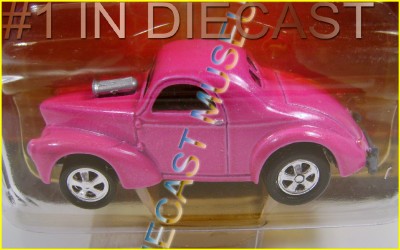 1941 41 willys coupe pink johnny lightning jl diecast ebay 1941 41 willys coupe pink johnny lightning jl diecast ebay