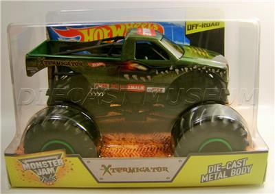THE XTERMIGATOR ALLIGATOR MONSTER JAM TRUCK 1/24 SCALE DIECAST HOT ...