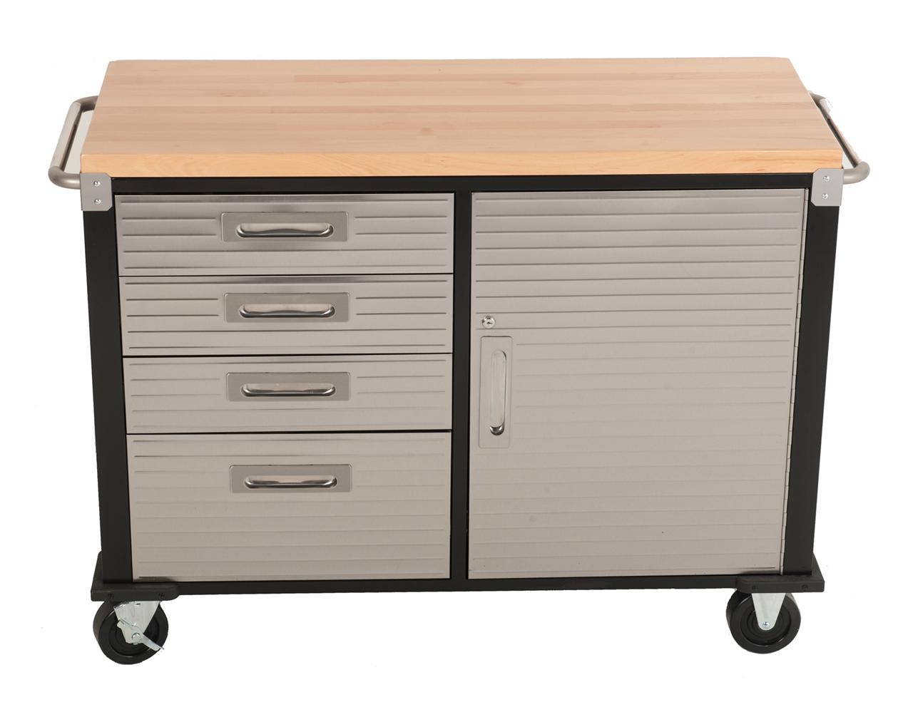 MAXIM 48" Roll Toolbox Tool Workbench Chest Storage Chest