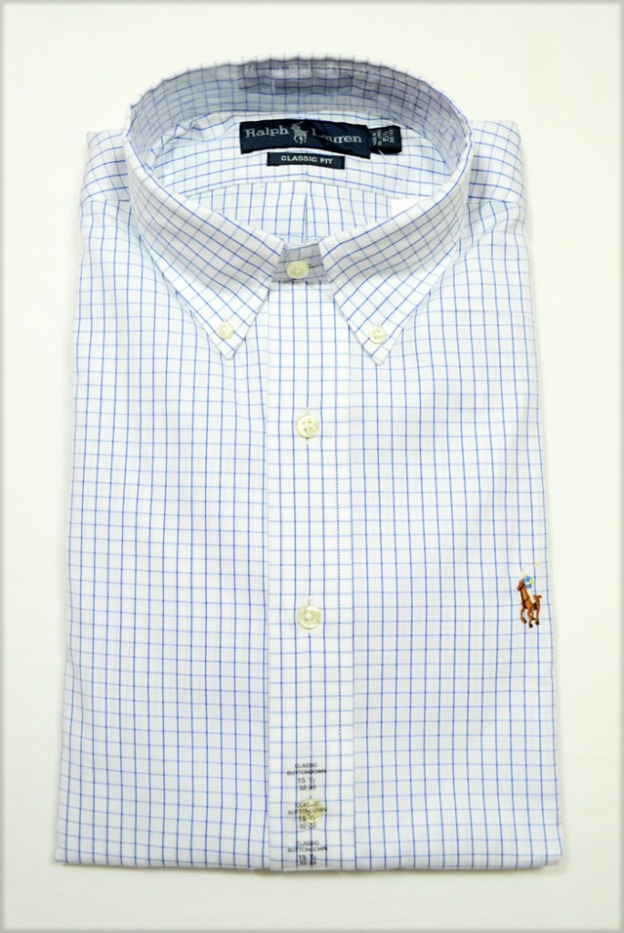 New-with-Tag-Ralph-Lauren-POLO-Mens-Classic-Fit-Button-Down-Dress-Shirt
