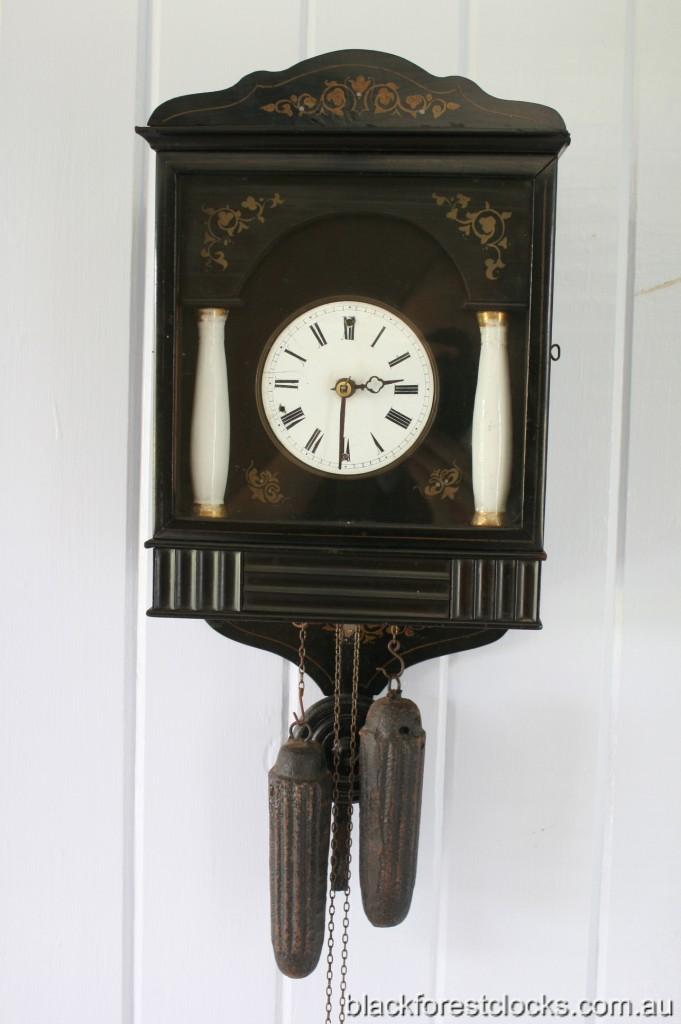 antique biedermeier clock