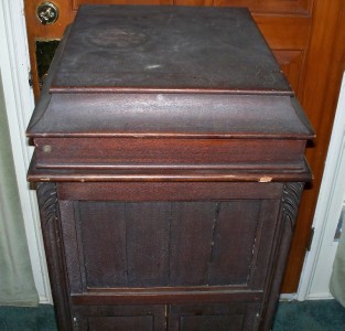 Details about Antique Columbia Grafonola Mahogany Phonograph  Parts 