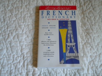 Living Language French Dictionary by Lazar Ph.D. (1993)