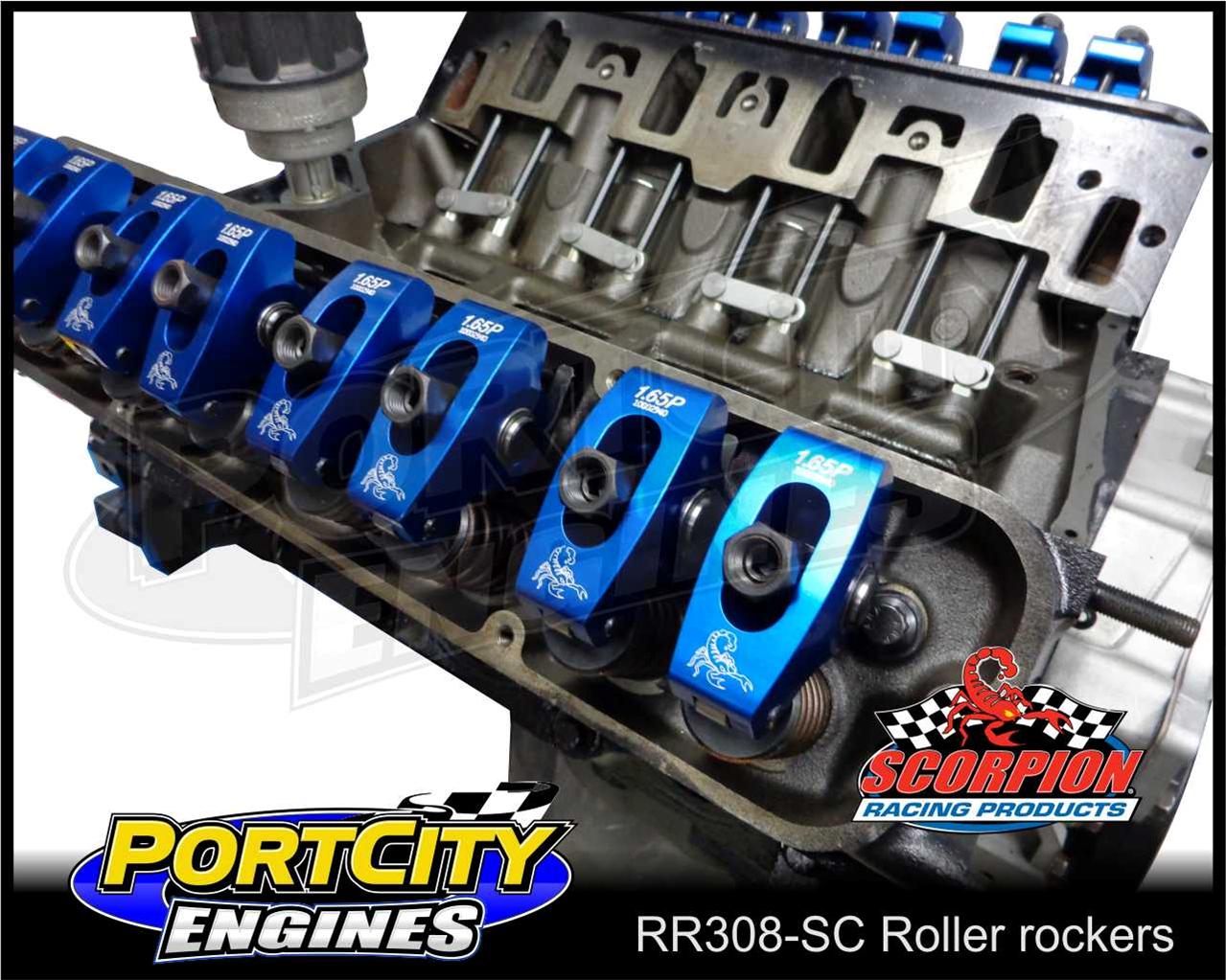 Roller Rockers FOR Holden 253 308 5 0L V8 1 65 Ratio 7 16" Stud Mount