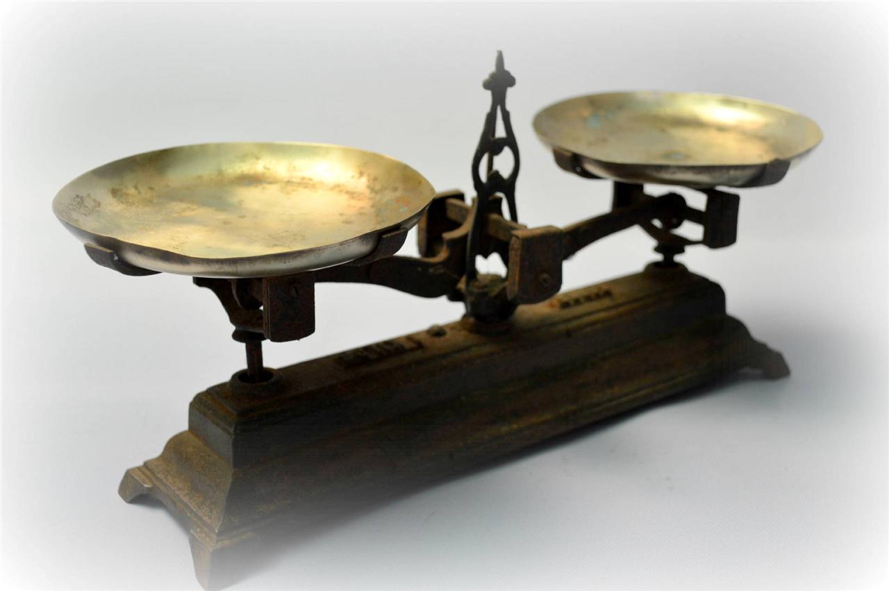 French antique Roberval balance scales 1kg eBay