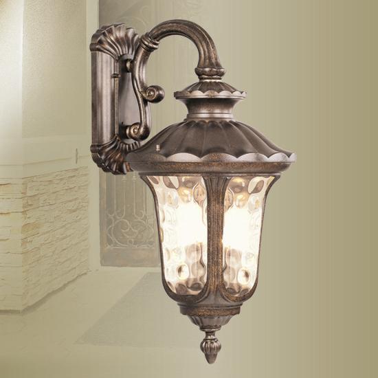 3 Light Livex Moroccan Gold Oxford Outdoor Wall Sconce Fixture Lighting 7663-50 eBay