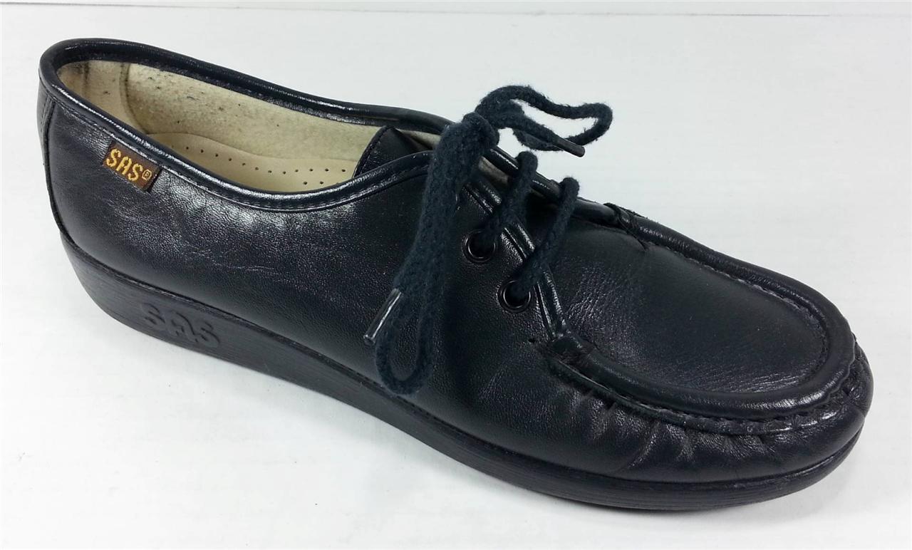 Details about SAS Tripad Women's Size 8 W Black Siesta Classic Lace-up