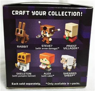 minecraft blind box mini figures