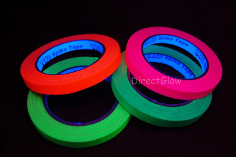4 Pack Half inch UV Blacklight Reactive Fluorescent Gaffer Tape 4X 20 Yards eBay