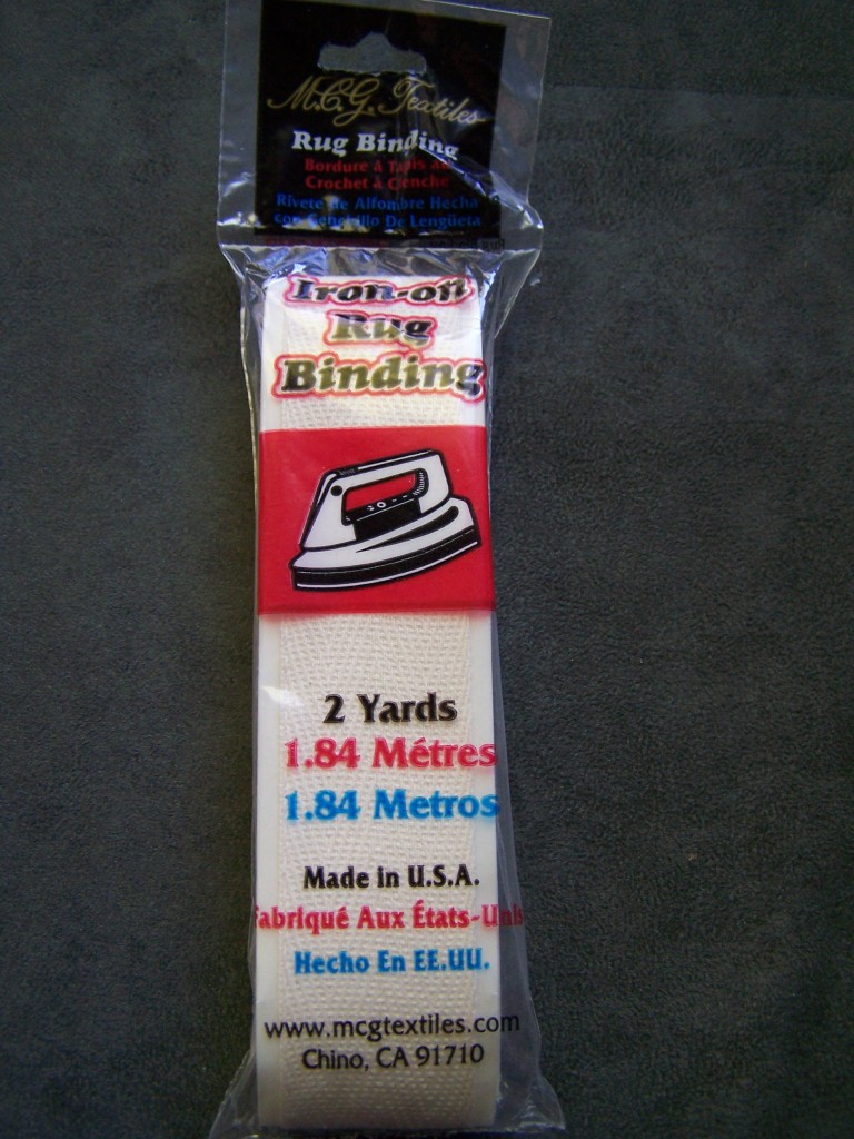 RUG BINDING iron on or sew on Choice of length Made USA eBay
